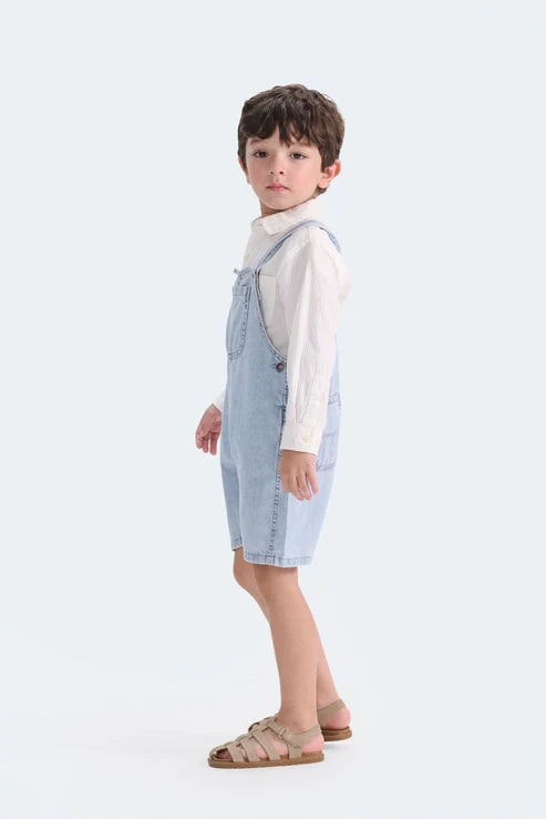 Character Graphic Denim Dungaree
