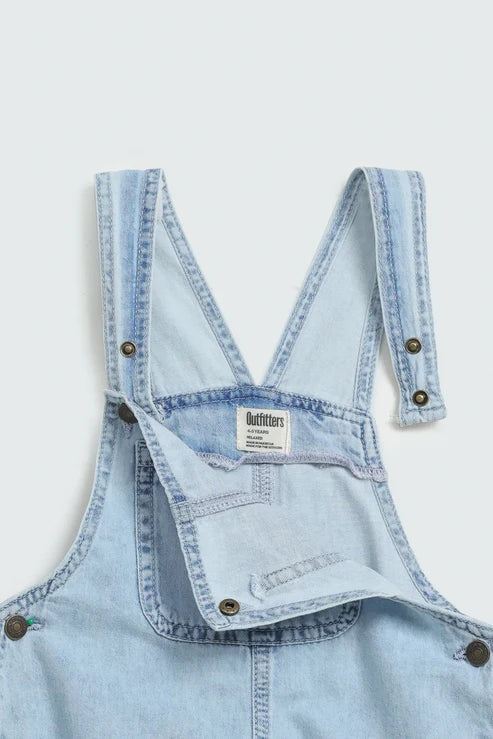 Character Graphic Denim Dungaree