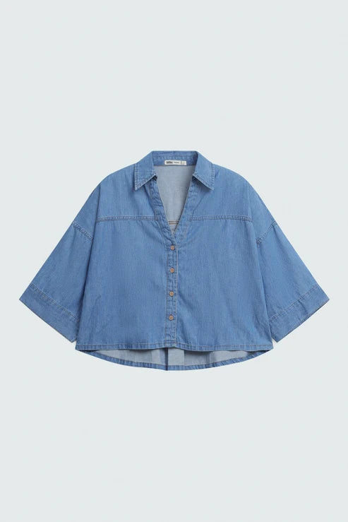 Denim Button Up Shirt